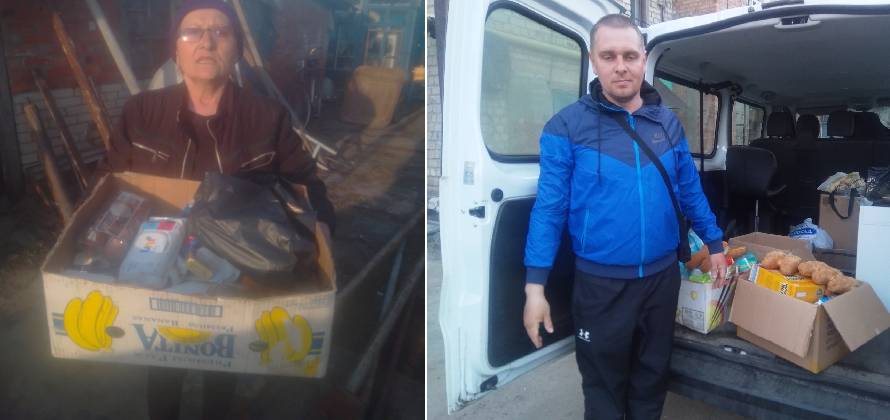 07.04.2022 HUMANITARIAN AID TO THE RESIDENTS OF KHARKOV AND THE KHARKOV REGION!