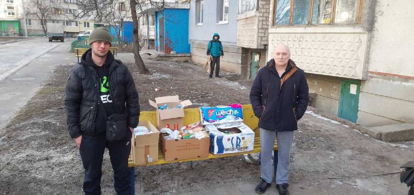 March 28, 2022 HELPING ELDERLY PEOPLE IN THE HORIZON AREA, KHARKIV!