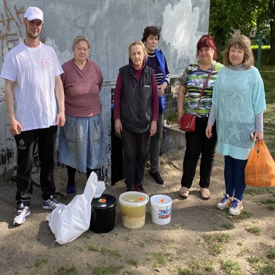28.05.2022 HOT LUNCHES FOR THE RESIDENTS OF NORTHERN SALTOVKA (100 PEOPLE)!