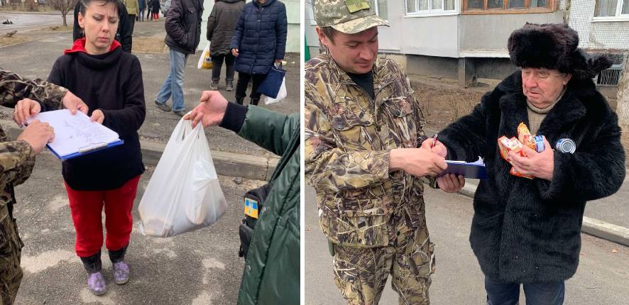 30.03.2022 HUMANITARIAN AID FOR THE RESIDENTS OF THE SALTOVKA DISTRICT OF KHARKIV!