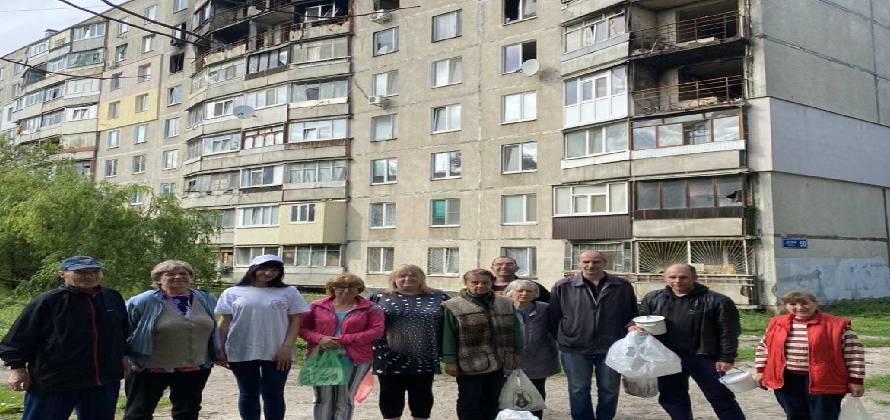 30.05.2022 NORD-SALTOWKA! BRACHTE WARMES MITTAGESSEN FÜR 100 PERSONEN!