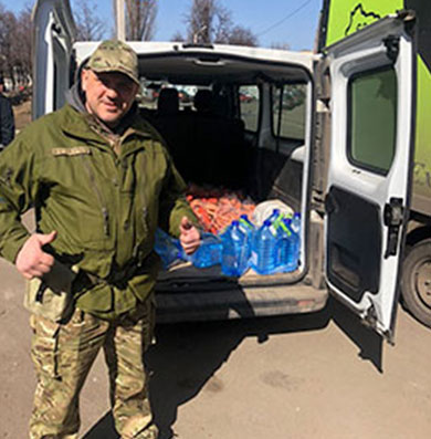 March 23, 2022 HUMANITARIAN AID FOR AFSU AND TERRITORIAL DEFENSE fighters!