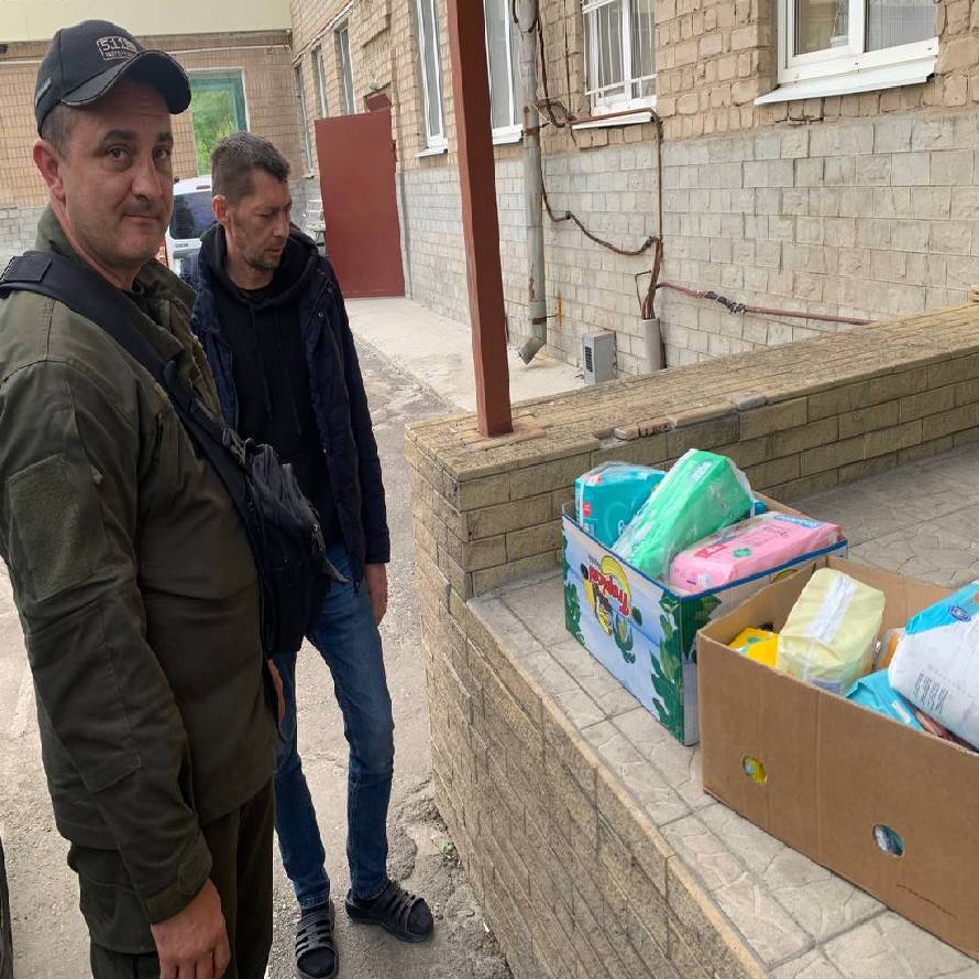 25.05.2022 HUMANITARIAN AID TO THE LYCEUM "SPASATEL" FOR IDPS FROM HOT SPOTS IN KHARKIV AND THE REGION!