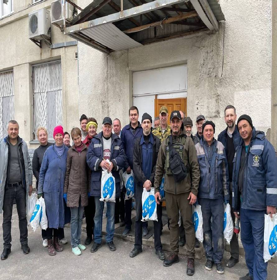 15.04.2022 HUMANITARIAN AID FOR THE RESIDENTS OF THE CITY OF KHARKIV!