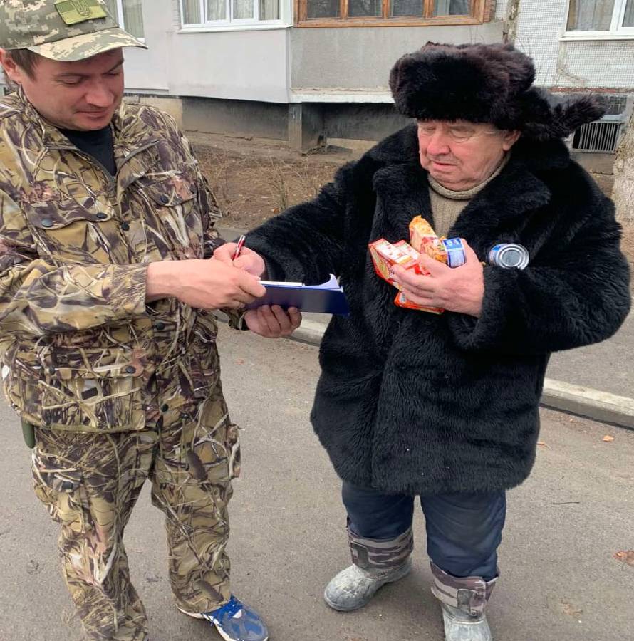 30.03.2022 HUMANITARIAN AID FOR THE RESIDENTS OF THE SALTOVKA DISTRICT OF KHARKIV!