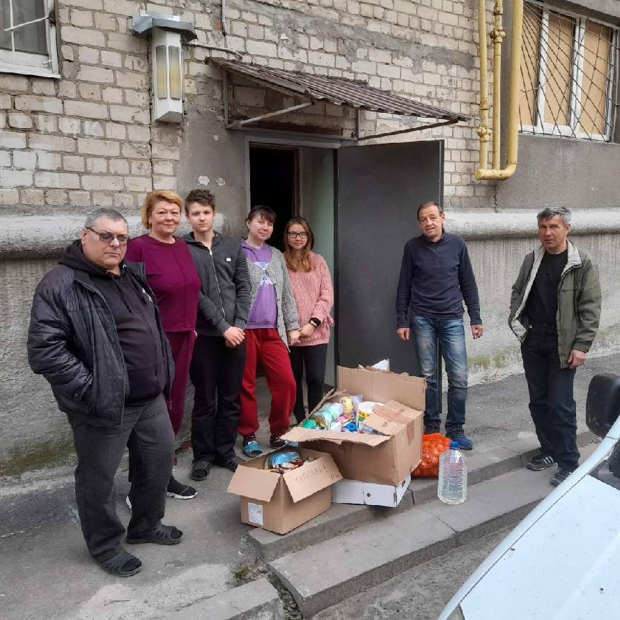 30.04.2022 HUMANITARIAN AID TO THE RESIDENTS OF THE CITY OF KHARKIV AND THE KHARKIV REGION.