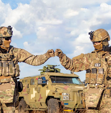 AIDE AUX FORCES ARMÉES DE L'UKRAINE