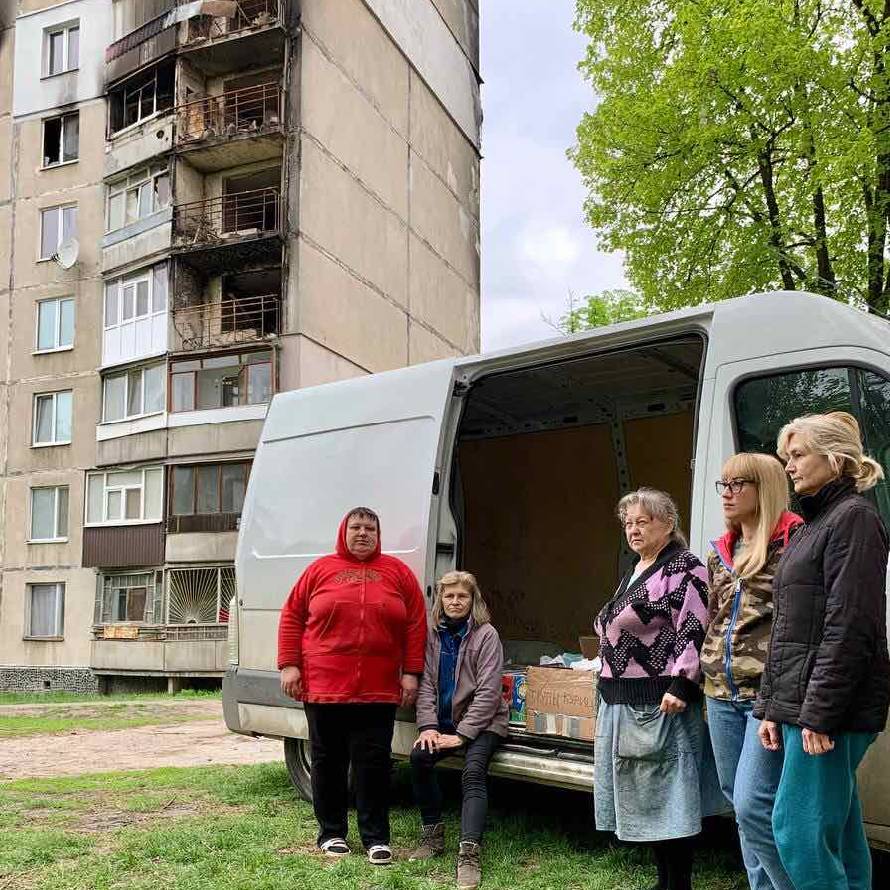 01.05.2022 ГУМАНІТАРНА ДОПОМОГА МЕШКАНЦЯМ МІСТА ХАРКІВ!