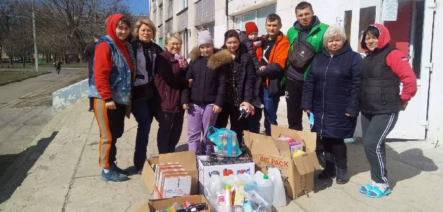 March 28, 2022 HUMANITARIAN AID TO THE ORPHANAGE ON ALEXANDROVSKY AVENUE, KHARKOV!