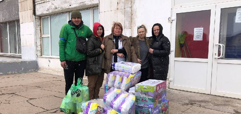 26.03.2022 L’AIDE HUMANITAIRE AU REFUGE POUR ENFANTS MALENTENDANTS SITUÉ L’AVENUE ALEKSANDROVKY À KHARKIV!