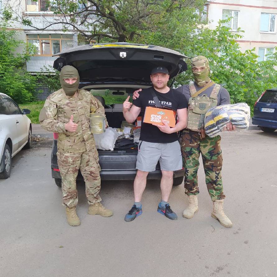 01.06.2022 BROUGHT FOOD FOR OUR DEFENDERS OF THE ARMED FORCES!