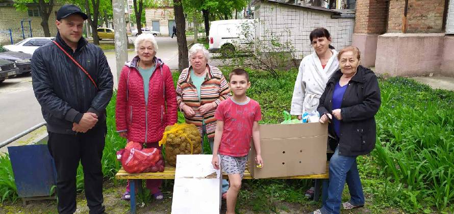 29.04.2022 ГУМАНІТАРНА ДОПОМОГА МАШКАНЦЯМ МІСТА ХАРКІВ