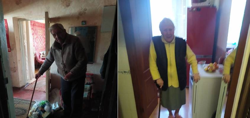 March 26, 2022 ASSISTANCE FOR ELDERLY PEOPLE, DISABLED PEOPLE, WHICH ARE AT THE ADDRESS: STREET OSYPCHUK, KHARKIV!