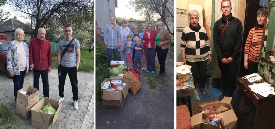 02.05.2022 HUMANITARIAN AID TO THE RESIDENTS OF KHARKIV!